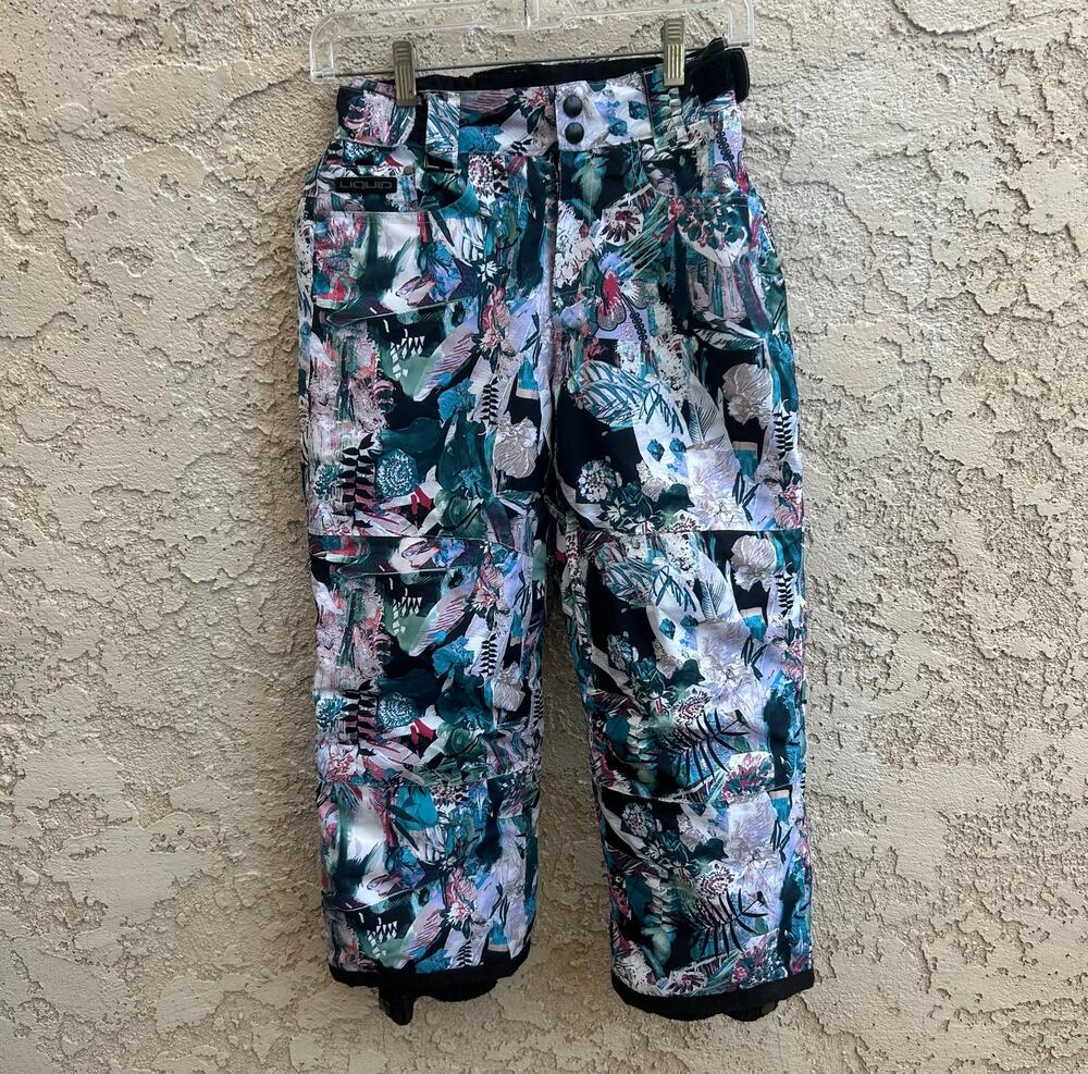 LIQUID Activewear Colorful Snowpants Sz Girl Youth Small (9-10y)
